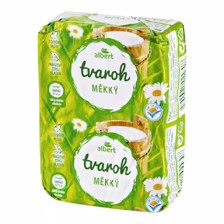 Albert Tvaroh měkký kostka 250 g